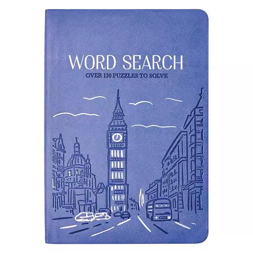 Premium Puzzle Book - Word Search, Purple