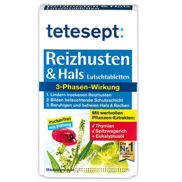 Reizhusten & Hals Lutschtabletten