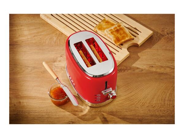 Silvercrest Red 2-Slice Toaster