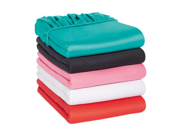 Drap-housse en satin