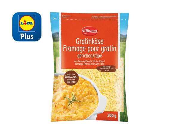 Fromage râpé pour gratin