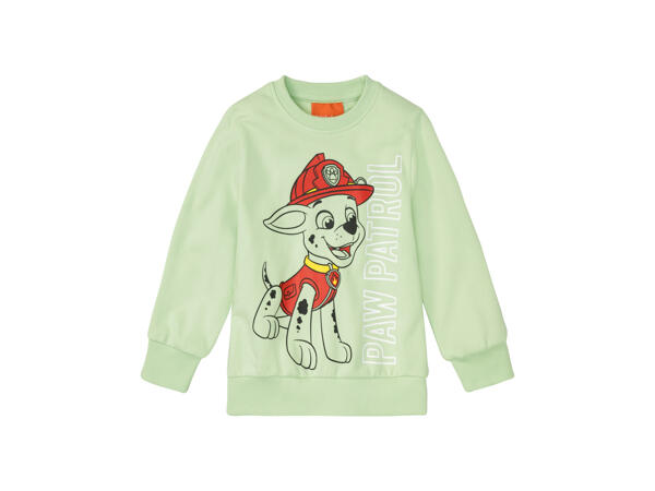 Boys' Sweatshirt "Paw Patrol, Spiderman, Jurassic World"