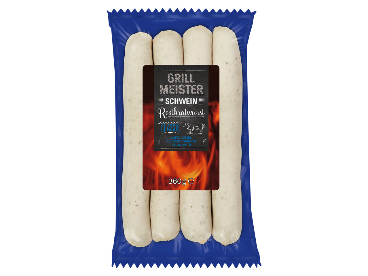 GRILLMEISTER Rostbratwürstel
