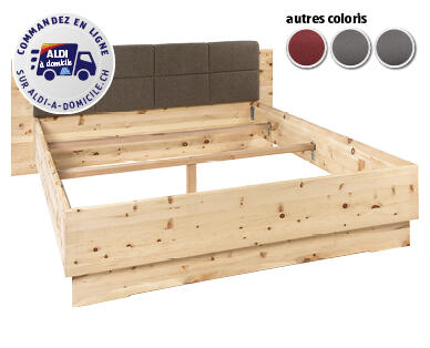 LIT EN BOIS D'AROLLE