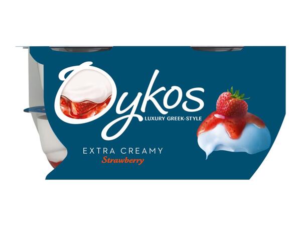 Oykos Layered Fruit Yogurt Strawberry