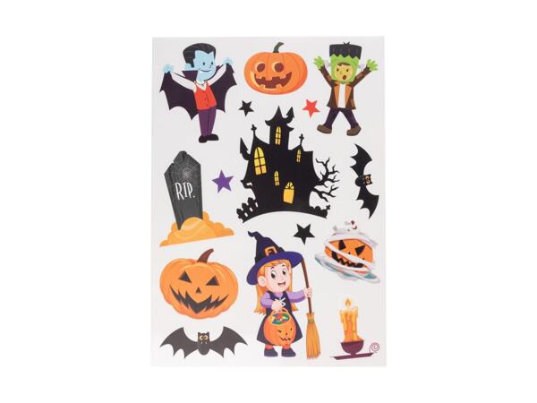 Fluorescent Halloween Stickers