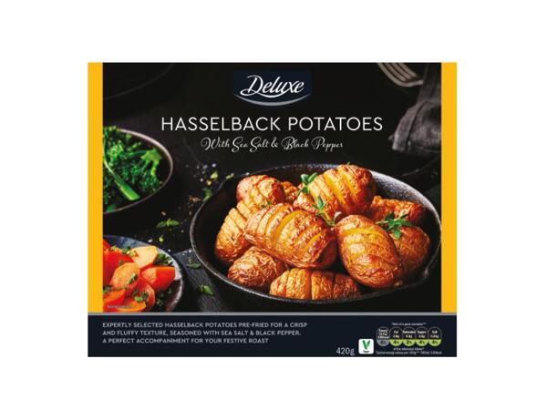 Deluxe Hasselback Potatoes