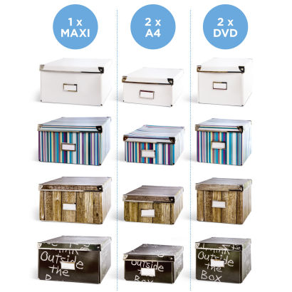 Boîtes de rangement