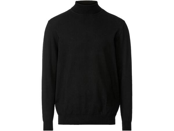 Men's roll neck jumper