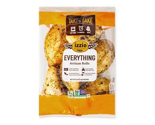 Izzio Artisan Bakery 
 Everything Artisan Rolls