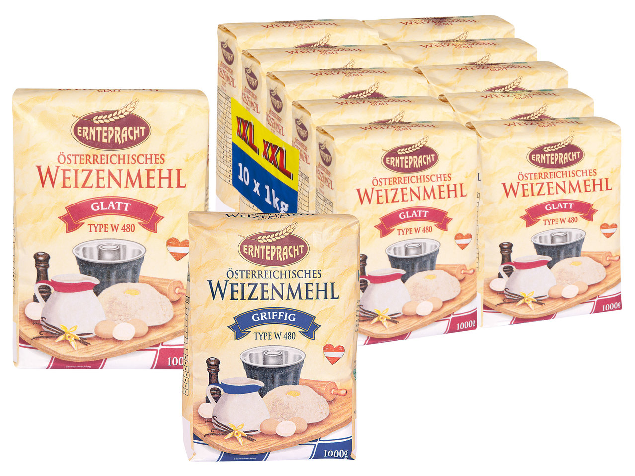 ERNTEPRACHT Weizenmehl