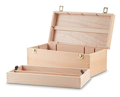 Artist Beechwood Storage Box