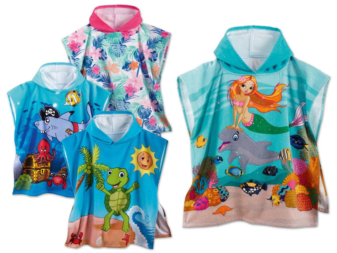 CRIVIT(R) Kinder Strandponcho