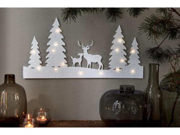 Melinera Fönsterbild med LED