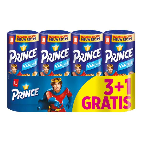 LU PRINCE(R) 				Biscuits à la vanille, pack de 4