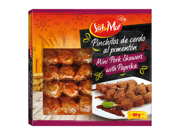 Sol&Mar Mini Pork Skewers