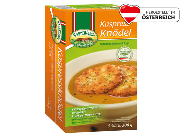 Bauernland Kaspressknödel