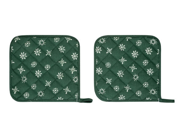 Livarno Home Christmas Oven Glove or Pot Holder