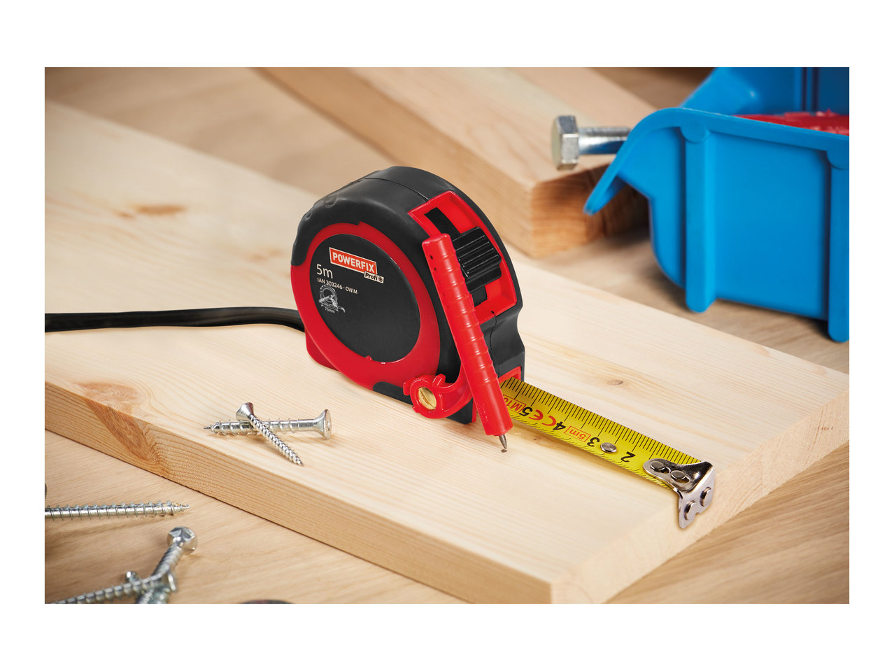 Powerfix Profi Measuring Tape with Pencil1