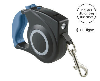 Retractable Lead with LED Lights