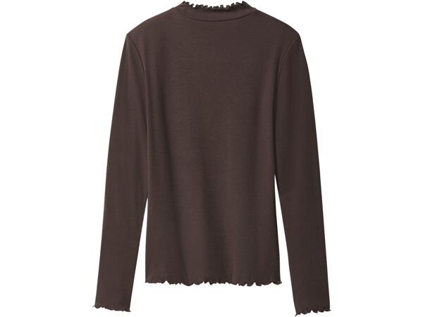 Ribbad polotröja