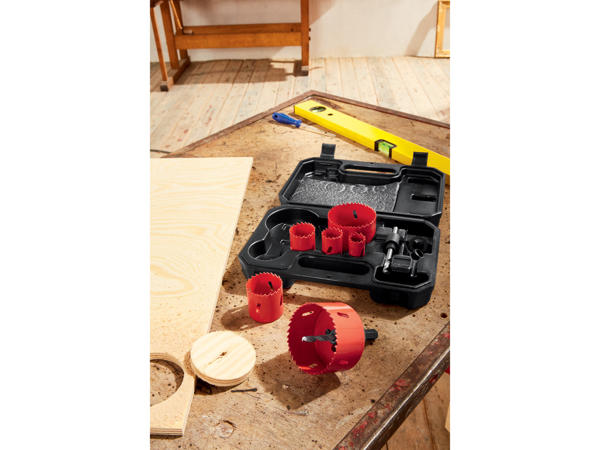CARBIDE SAW/ BI-METAL HOLE SAW SET