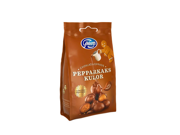 Göteborgs Kex chokladdoppade pepparkakskulor