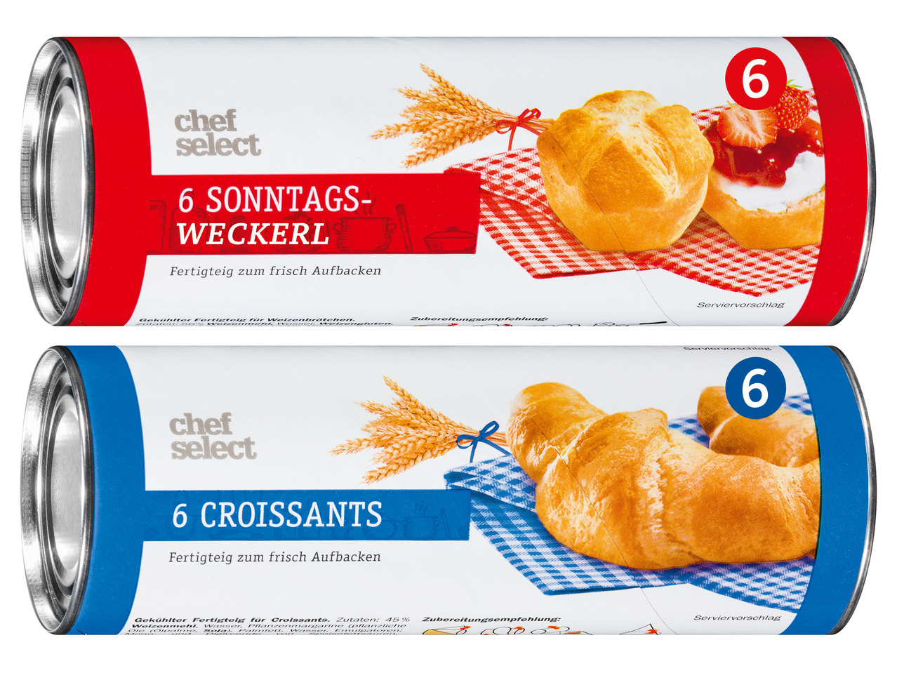 CHEF SELECT Croissants/Sonntagsweckerl