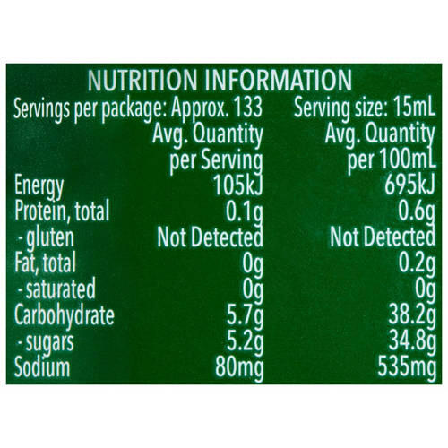 BBQ Sauce 2L