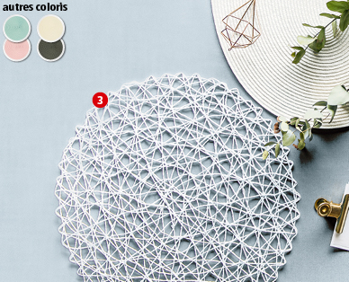 Sets de table/Dessous de plat décoratifs MY LIVING STYLE