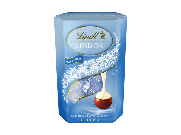 Lindt Lindor Milk & White