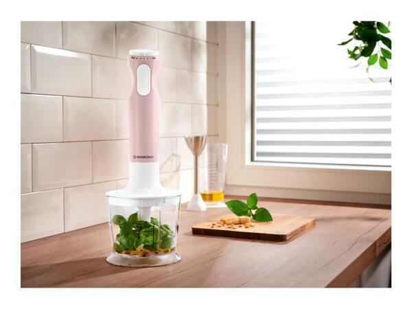 Silvercrest Pink Hand Blender Set