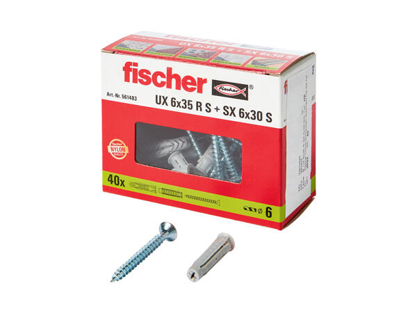 Screw and Wall Plug Set or Wall Plug Set