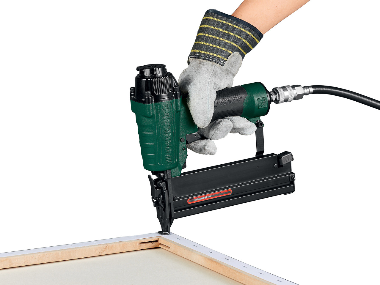 PARKSIDE Pneumatic Stapler/Nailer / Impact Wrench / Air Ratchet Set