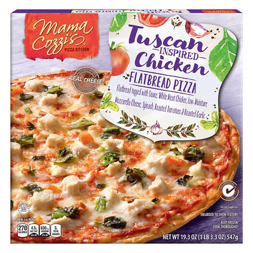 Tuscan Inspired Chicken Flatbread Pizza, 19.3 oz