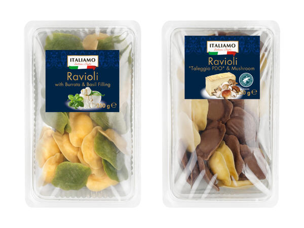 Ravioli frais farcis