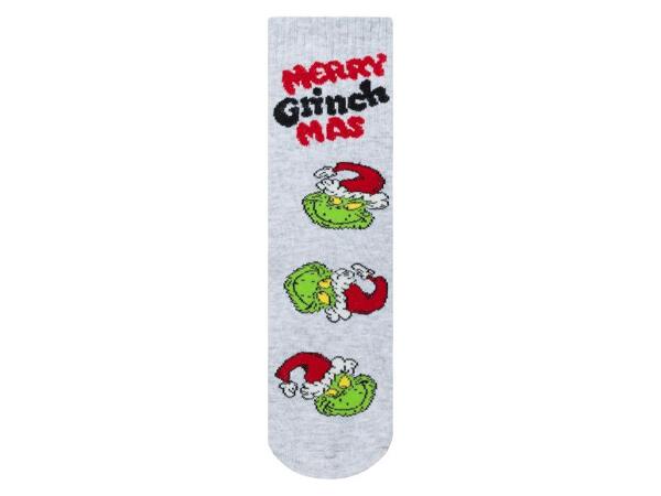 Dámské / Pánské ponožky Grinch, 3 páry