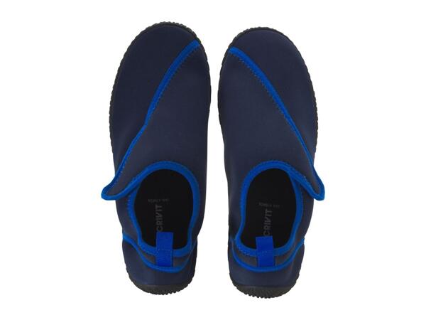 Crivit Men's Black & Blue Aqua Shoes