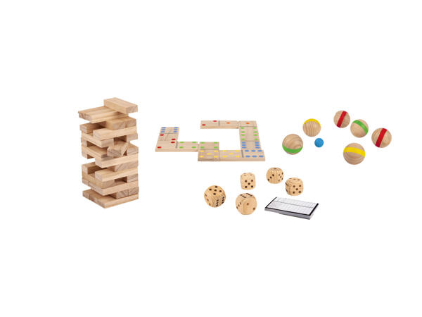OUTDOOR WOODEN GAMES SETS