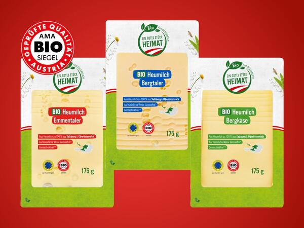 Bio Heumilch Käsescheiben