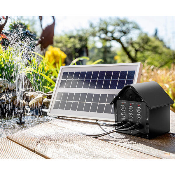 Solar-Teichpumpen-Komplett-Set