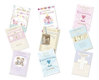 Charity Communion Cards