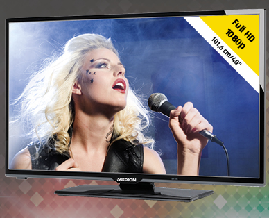 MEDION(R) LIFE(R) LED-Backlight TV 101,6 cm (40")