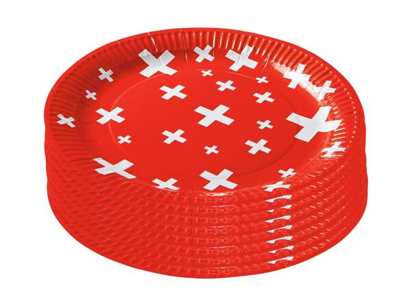 Assiettes en carton, set de 8