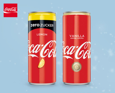 COCA-COLA Coke Lemon Zero/Vanilla