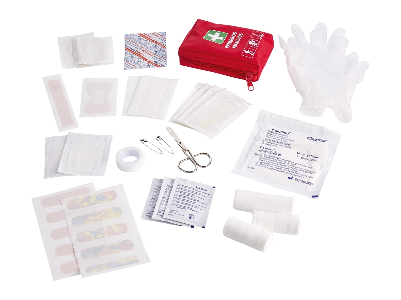 Set de premiers secours, 38 pièces