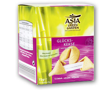 Biscuits porte-bonheur ASIA GREEN GARDEN