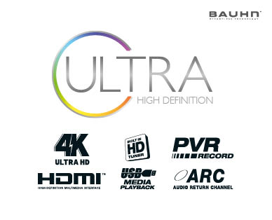 55"/139cm Ultra HD 4K LED TV