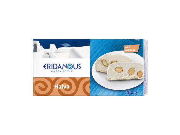 Halva med mandel