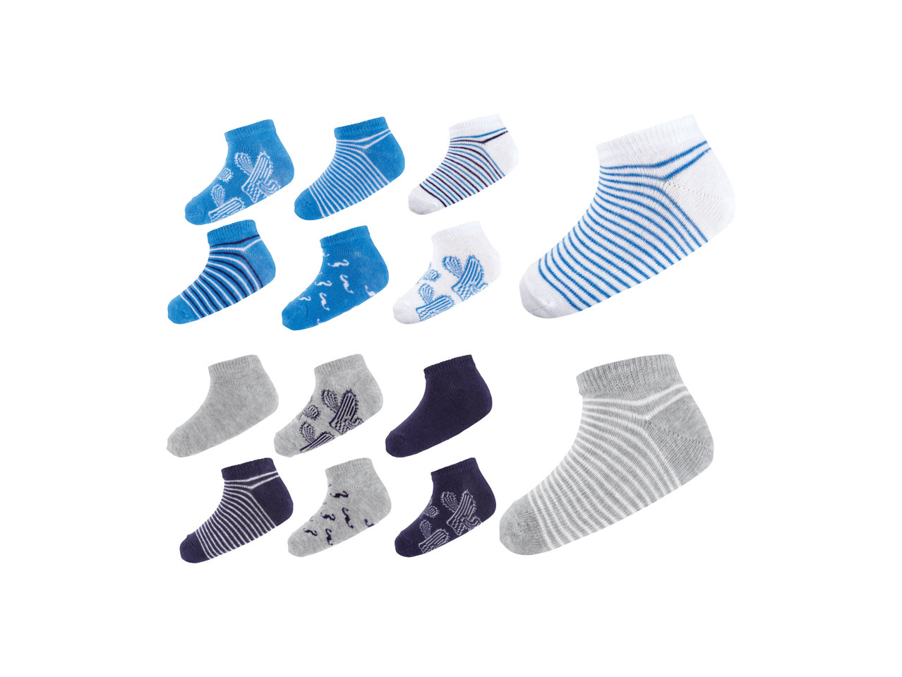 Ankelstrumpor, 7-pack1